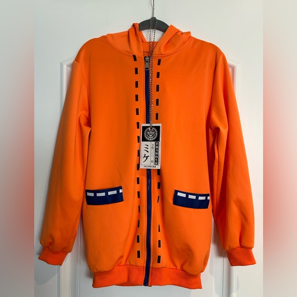 Anime Runa Yomozuki hoodie w/ detachable ears and fluffy tail badge & socks too - Picture 1 of 6